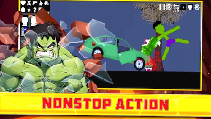 Superhero Playground android App screenshot 1